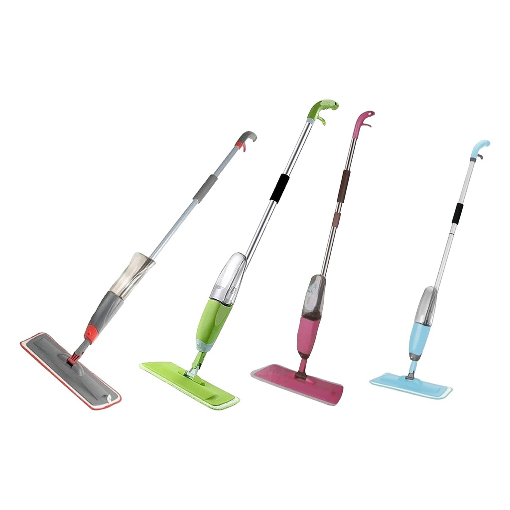 Multi-Surface Spray Mop with Adjustable Handle - Effortless Cleaning for Hard Floors