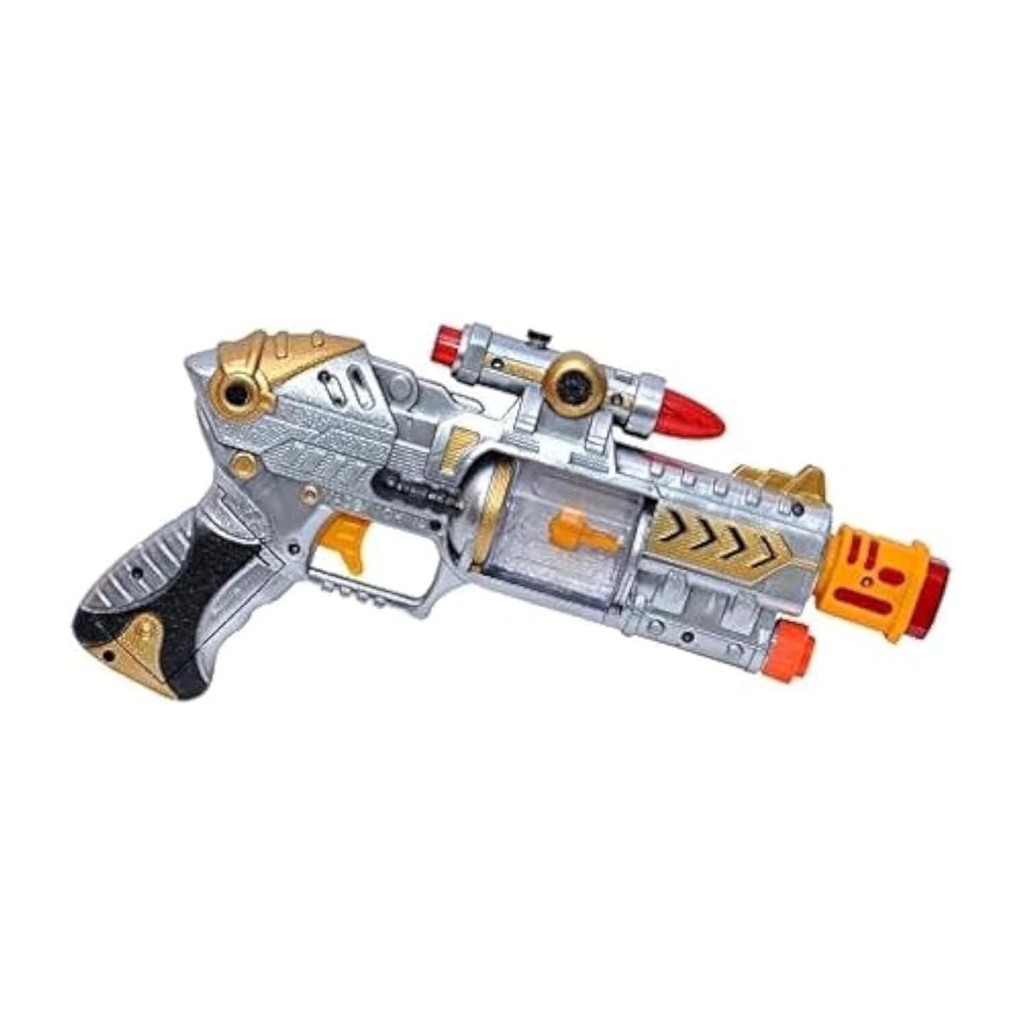Steampunk Style Toy Gun with Lights and Sounds - Kids' Action Figure Playset
