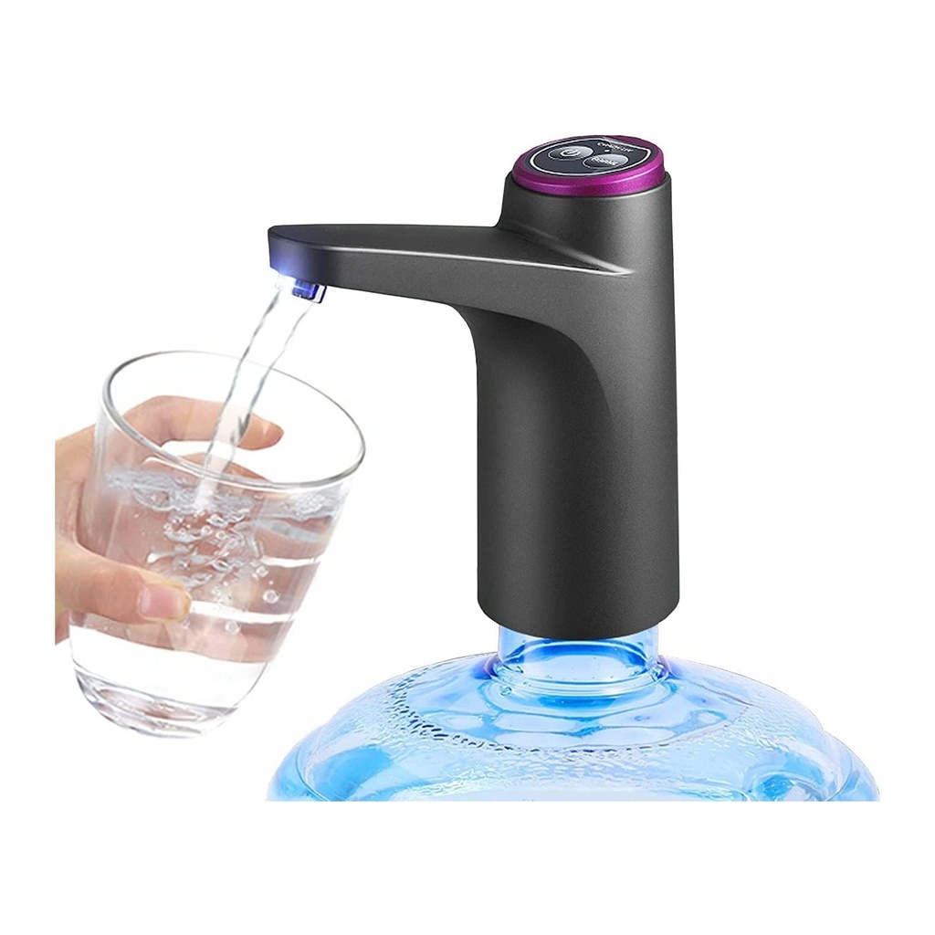 Electric Water Bottle Pump Dispenser - USB Rechargeable Automatic Water Pump for 5-Gallon Bottles