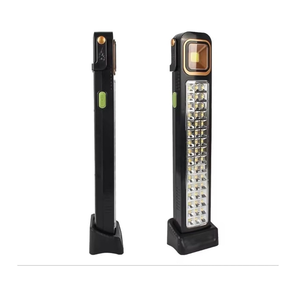 High-Power Rechargeable LED Emergency Work Light with Foldable Stand