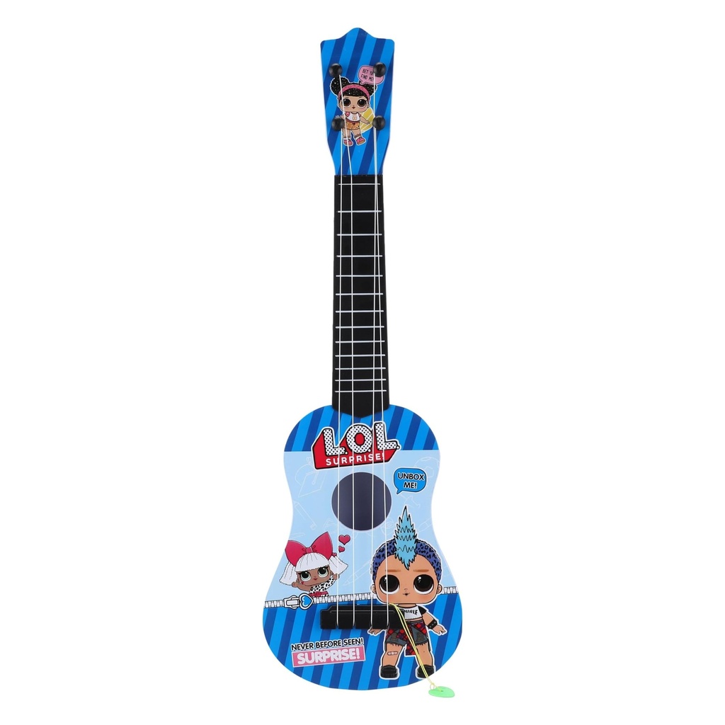 Kids' Ukulele Toy with Vibrant Character Design – Musical Instrument for Children