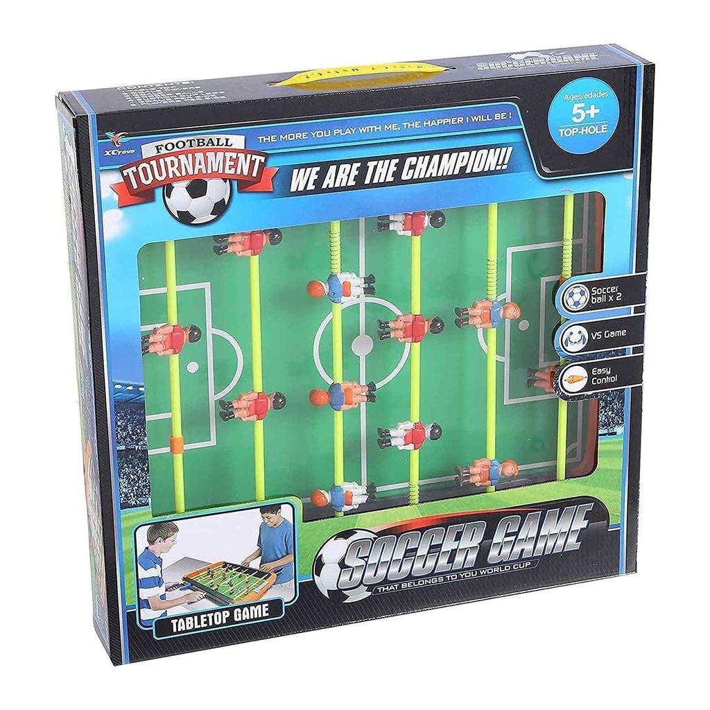 Tabletop Soccer Game for Kids Ages 5+: Fun Football Tournament Game with Easy Control