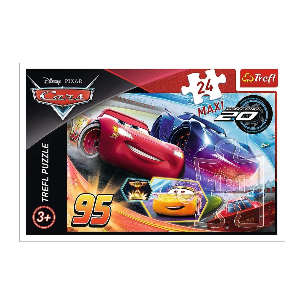 Disney Pixar Cars 24-Piece Maxi Jigsaw Puzzle