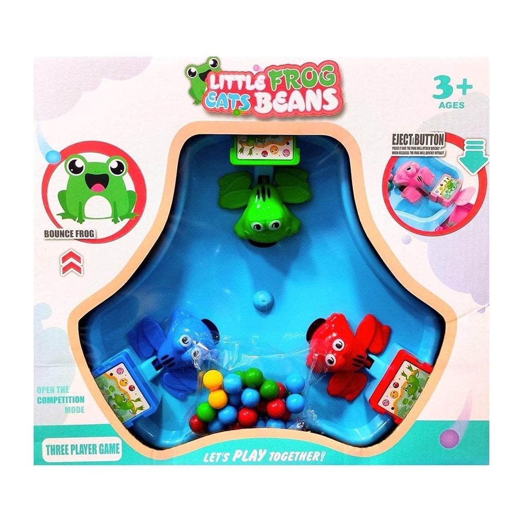 Little Frog Eats Beans 3-Player Game