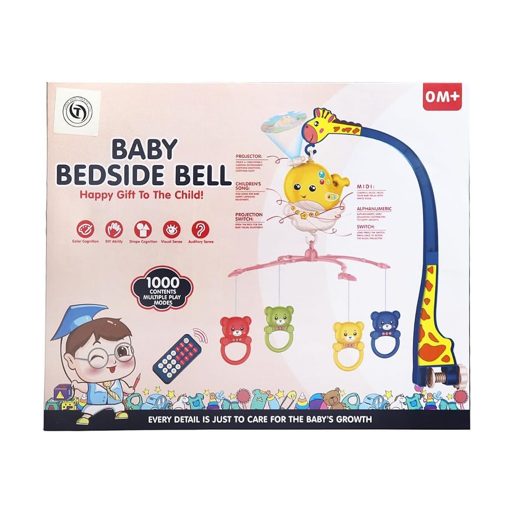 Baby Bedside Bell with Remote Control