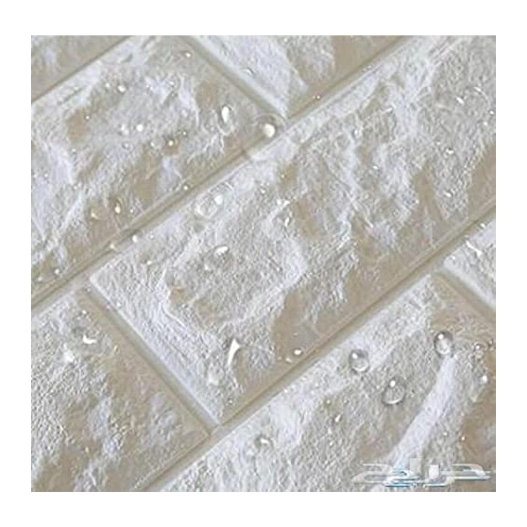 White Brick Peel and Stick 3D Foam Wallpaper - Waterproof Wall Paneling for Home Decor