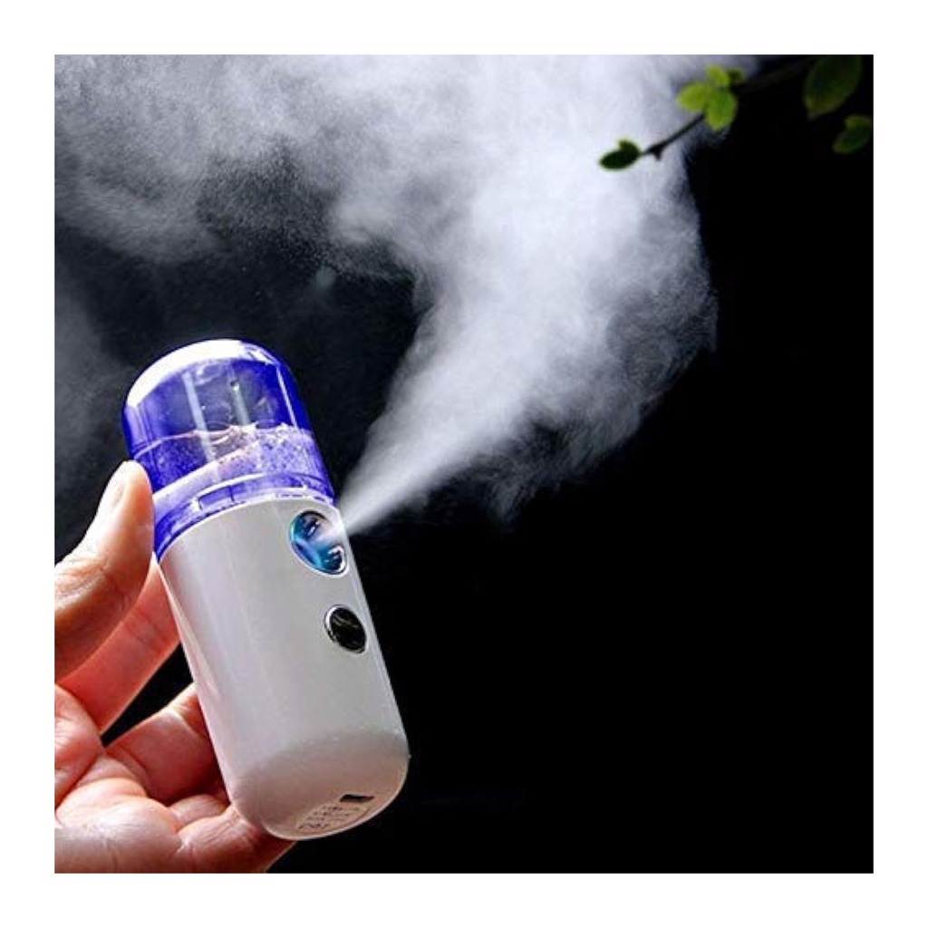 Portable Nano Mist Sprayer - Handheld Personal Fine Mist Atomizer for Travel, Home, and Office