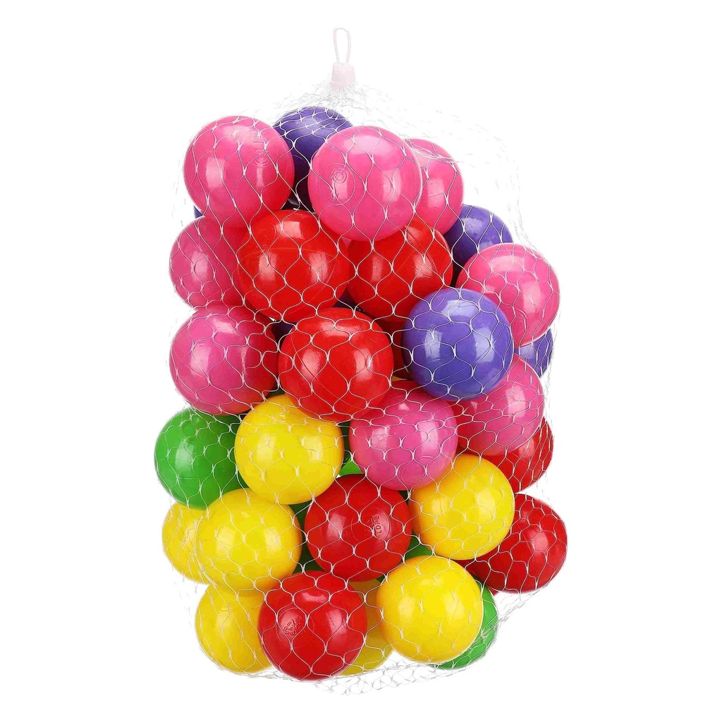 24-Pack Colorful Plastic Balls for Kids - Play Pit Balls, Sensory Balls, Indoor/Outdoor Fun