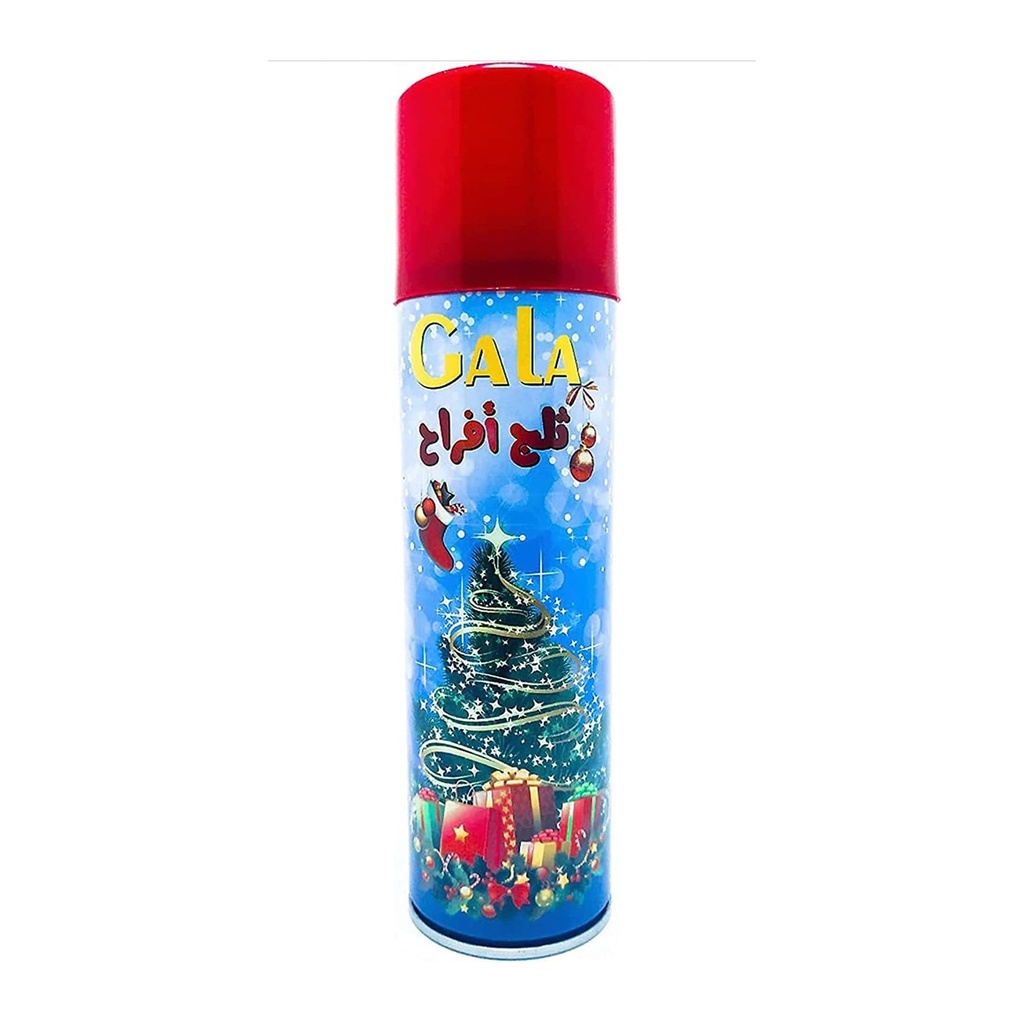 Gala Festive Snow Spray - Christmas Tree Design - Instant Snow Effect for Holiday Decorations
