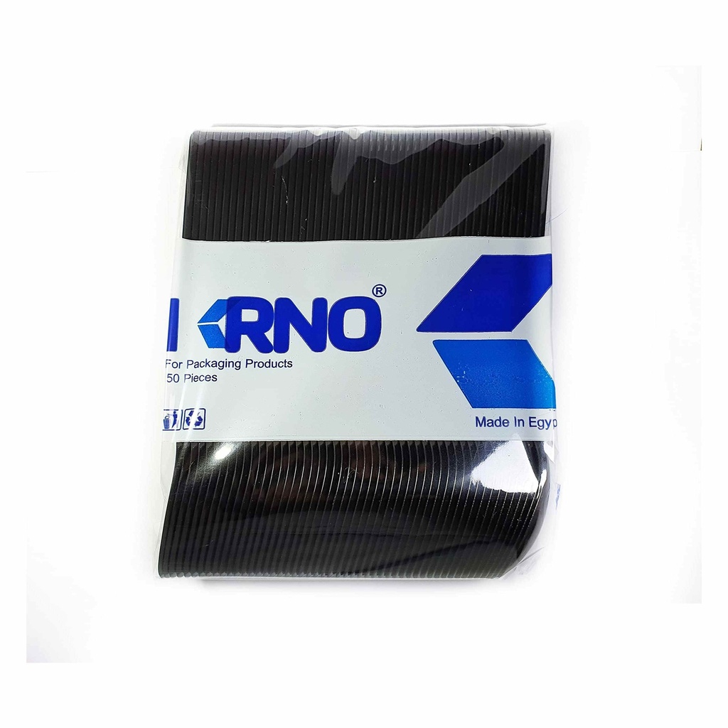 معالق بلاستيك سوداء للاستعمال مرة واحدة - ٥٠ قطعة -  متينة للحفلات وخدمات الكترينج و المناسبات