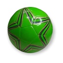 Size 5 Bright Green Soccer Ball with Gold Star Design - Premium Training & Match Ball for Kids and Adults