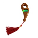 Digital Tasbih Counter with LED Light - Wooden Prayer Beads for Muslim, Islamic, and Religious Practices