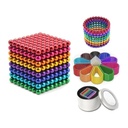 216-Piece Magnetic Rainbow Balls STEM Toy for Creative Building and Play