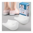 Discreet Height-Increasing Silicone Heel Lifts for Women & Men - Comfortable Shoe Inserts for Added Height