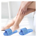 Spa-Like Foot Scrubber Slippers:  Silicone Exfoliating Sandals for Soft, Smooth Feet