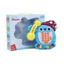 Blue Musical Toy Phone for Toddlers