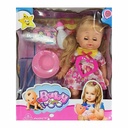 Baby Doll Playset with Potty and Bottle