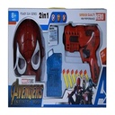 Avengers Infinity War Spider-Man 2-in-1 Power Gun Series Toy with Mask – Action Figure Playset for Kids Aged 8+