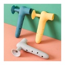 3-Pack Silicone Door Handle Covers: Childproof Door Stops for Noise Reduction & Wall Protection