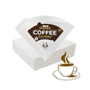 100 Count V60 Coffee Filters for 2-4 Cups - Natural Unbleached Cone Shaped Paper Filters - Easy Pour Over Brewing