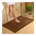 Luxurious Brown Bathroom Rug - Super Absorbent, Anti-Slip Shower Mat for Bathroom, Kitchen, and Entryway