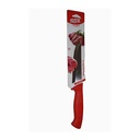 Red-Handled Butcher Knife - 5.5 Inch Meat Cleaver for Professional & Home Use