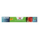 Premium Cling Film Wrap - 20 Meters x 30cm - Hygienic & Easy to Use Food Wrap for Kitchen