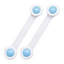 2-Pack Baby Safety Cabinet Locks - Childproof Latches for Cabinets, Drawers, Appliances - Easy Installation, Strong Hold