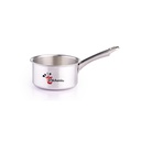High-Quality Aluminum Sauce Pan with Steel Handle - Perfect for Cooking Sauces, Gravies, and More