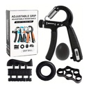 6-Piece Adjustable Hand Grip Strengthener Set: 5-60kg Resistance, Includes Grip Ball & Finger Exercisers